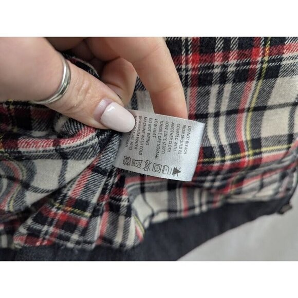 Poler Stuff women's medium wool blend and canvas two tone jacket outdoors winter - Picture 9 of 14